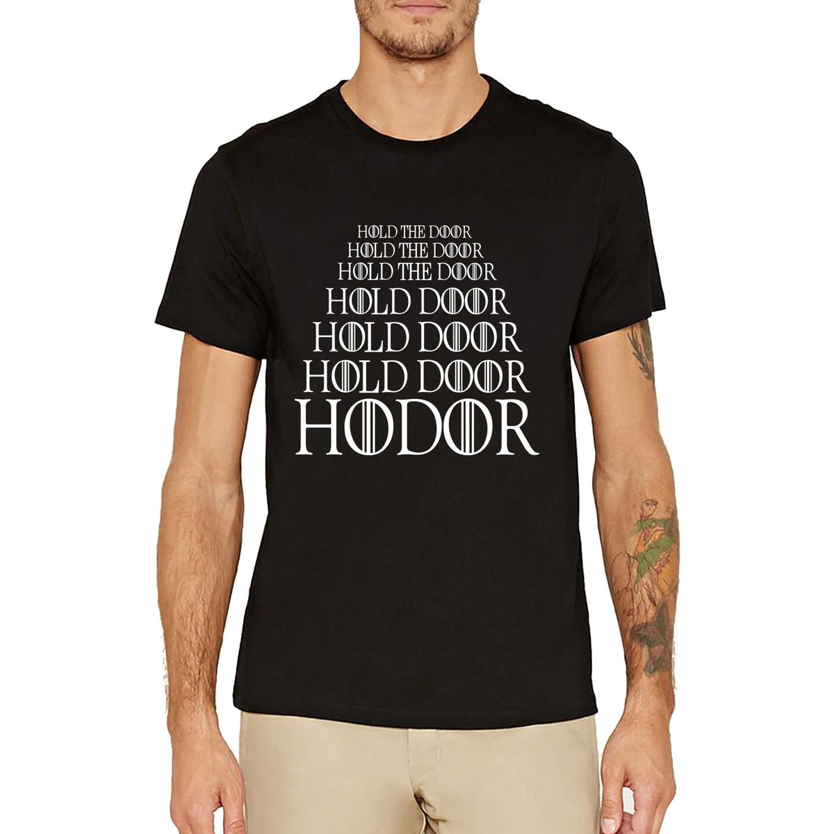 HODOR" Game of Thrones t-shirt - GamesThroneStore