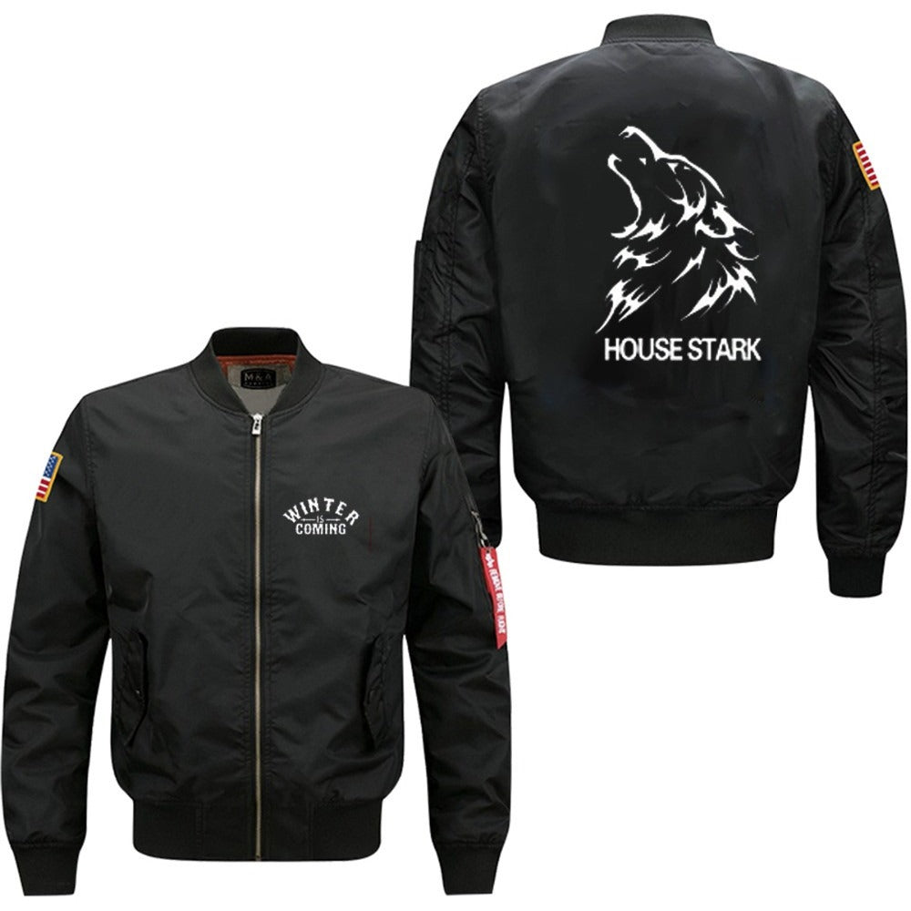 "House Stark" Baseball Jackets - GamesThroneStore