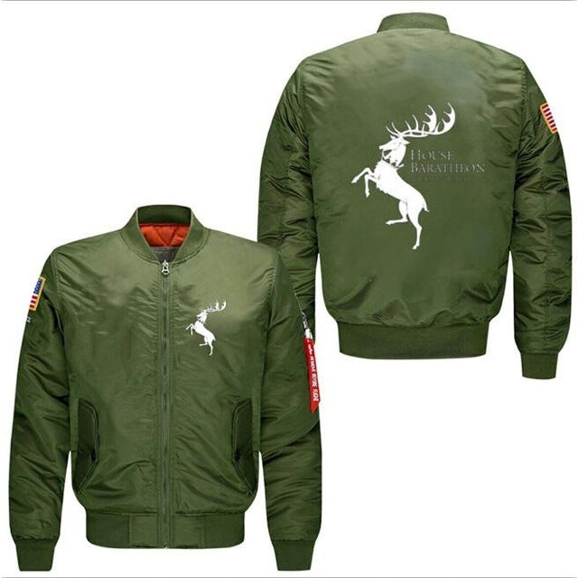 "Ours is the Fury House Baratheon of Storm's End"Jackets - GamesThroneStore