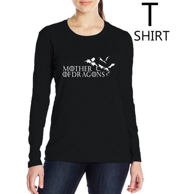 T-shirts Women Game of Thrones "Mother of Dragons" - GamesThroneStore
