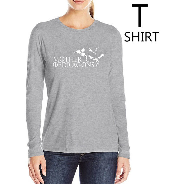 T-shirts Women Game of Thrones "Mother of Dragons" - GamesThroneStore