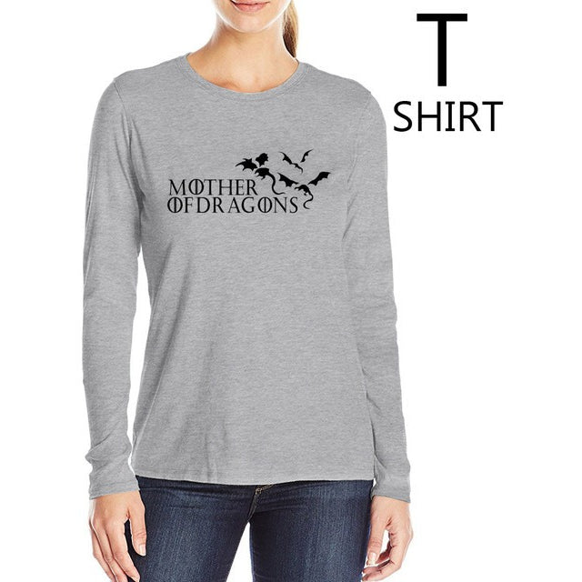 T-shirts Women Game of Thrones "Mother of Dragons" - GamesThroneStore