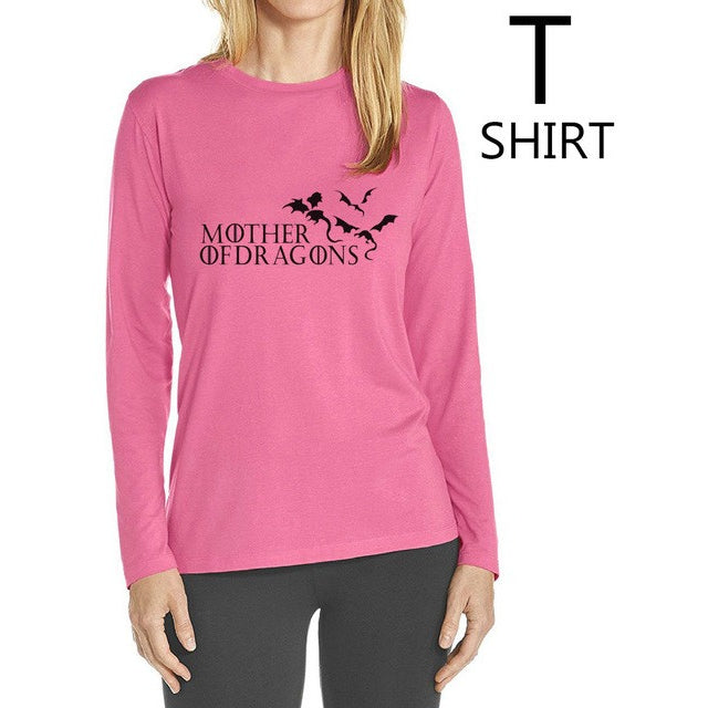T-shirts Women Game of Thrones "Mother of Dragons" - GamesThroneStore