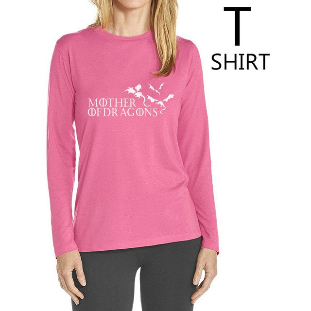 T-shirts Women Game of Thrones "Mother of Dragons" - GamesThroneStore