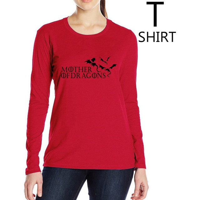 T-shirts Women Game of Thrones "Mother of Dragons" - GamesThroneStore