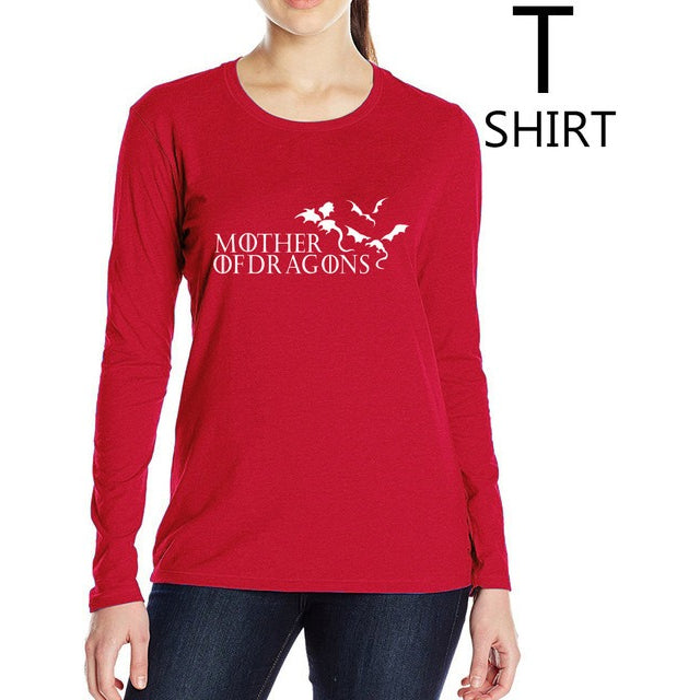 T-shirts Women Game of Thrones "Mother of Dragons" - GamesThroneStore