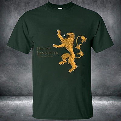 "Lannister Logo" T-Shirt - GamesThroneStore